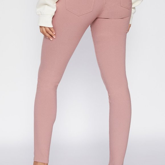 YMI Women's Hyperstretch Midrise Skinny Rose 2X - Picture 3 of 3